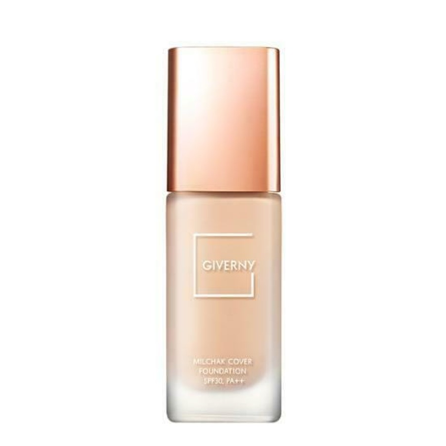 Cosmetics GIVERNY | Giverny Milchak Cover Foundation 30Ml