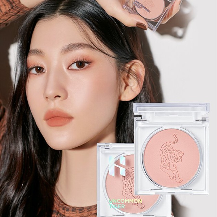 Cosmetics Holika | Holika Holika Be Peppy Blusher [Uncommon Tiger]