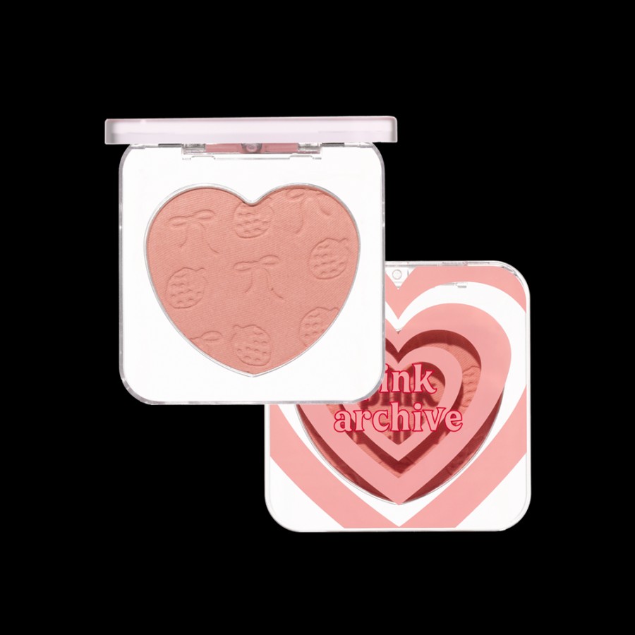 Cosmetics Etude | Etude X Mafavarchive Heart Flutter Blusher - Pink Archi