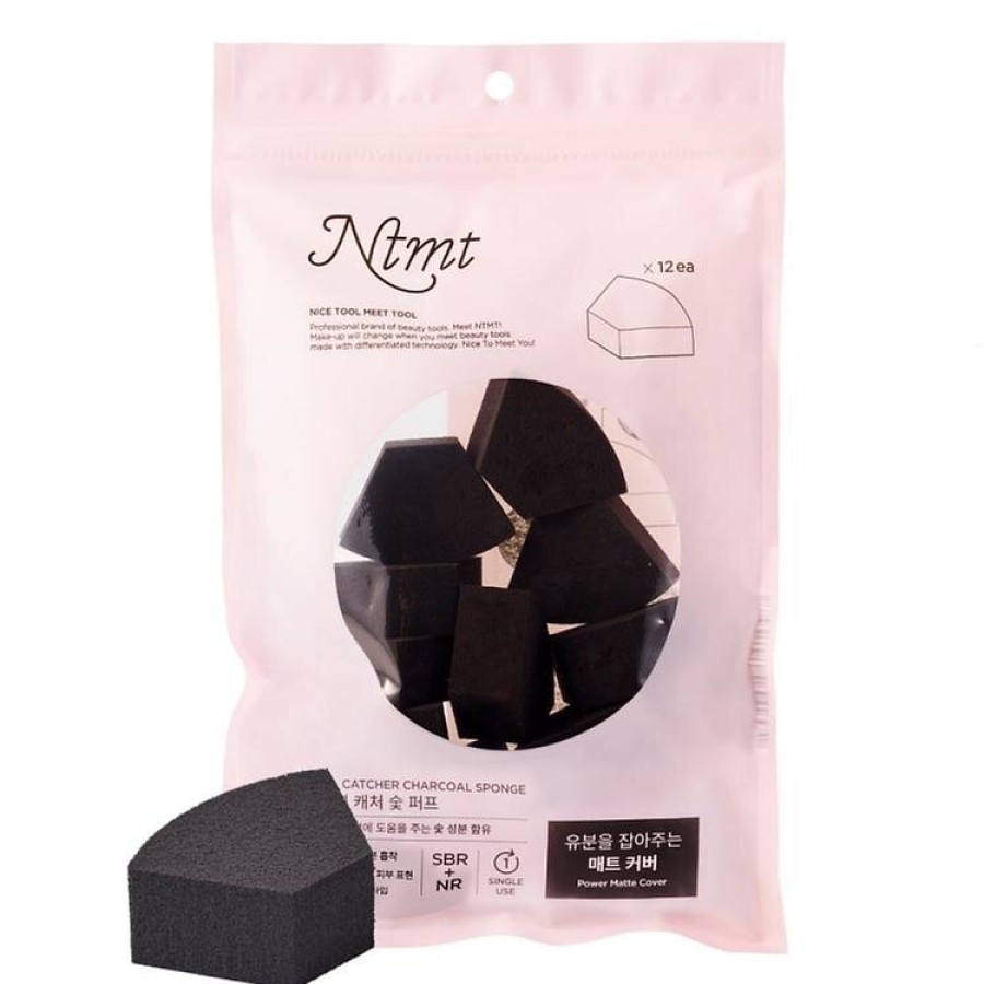 Cosmetics NTMT | Ntmt Oil Catcher Charcoal Sponge