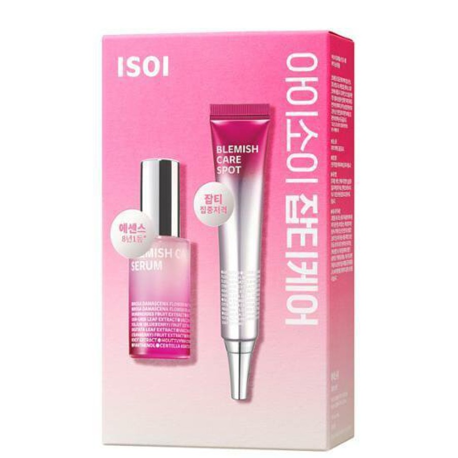 Skin Care isoi | Isoi Bulgarian Rose Blemish Care Serum 20Ml & Spot 25Ml