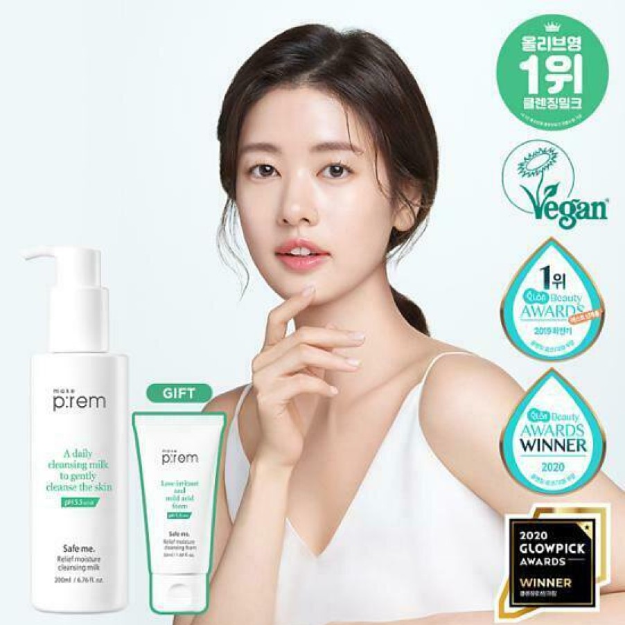 Skin Care Make | Make P:Rem Safe Me. Relief Moisture Cleansing Milk 200M