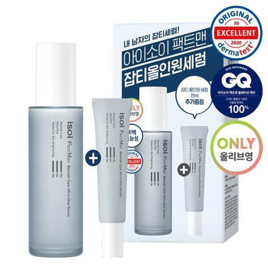 Mens Care isoi | Isoi Fact Man Blemish Care All-In-One Serum 100Ml +20Ml