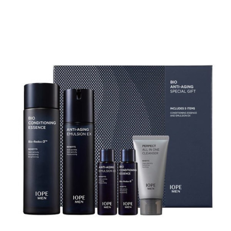 Skin Care IOPE | Iope Men Bio Anti-Aging Special Gift Set