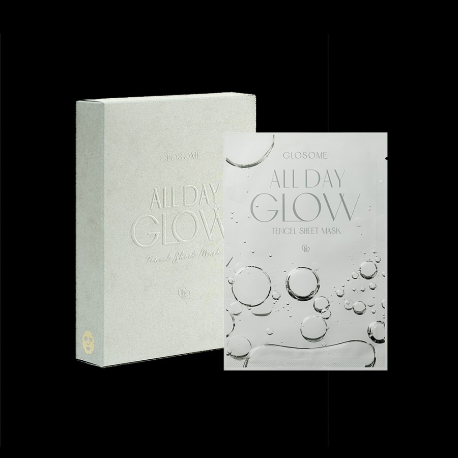 Skin Care GLOSOME | Glosome All Day Glow Tencel Sheet Mask (7Pcs)