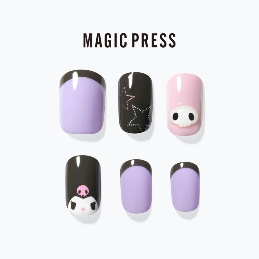 Nail Beauty Dashing | Dashing Diva X Sanrio Magic Press - Bitter & Cool (Kuro