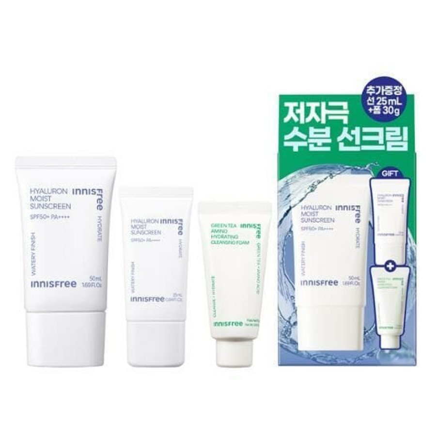 Skin Care Innisfree | Innisfree Hyaluronic Moist Sunscreen Spf50+ Pa++++ 50Ml