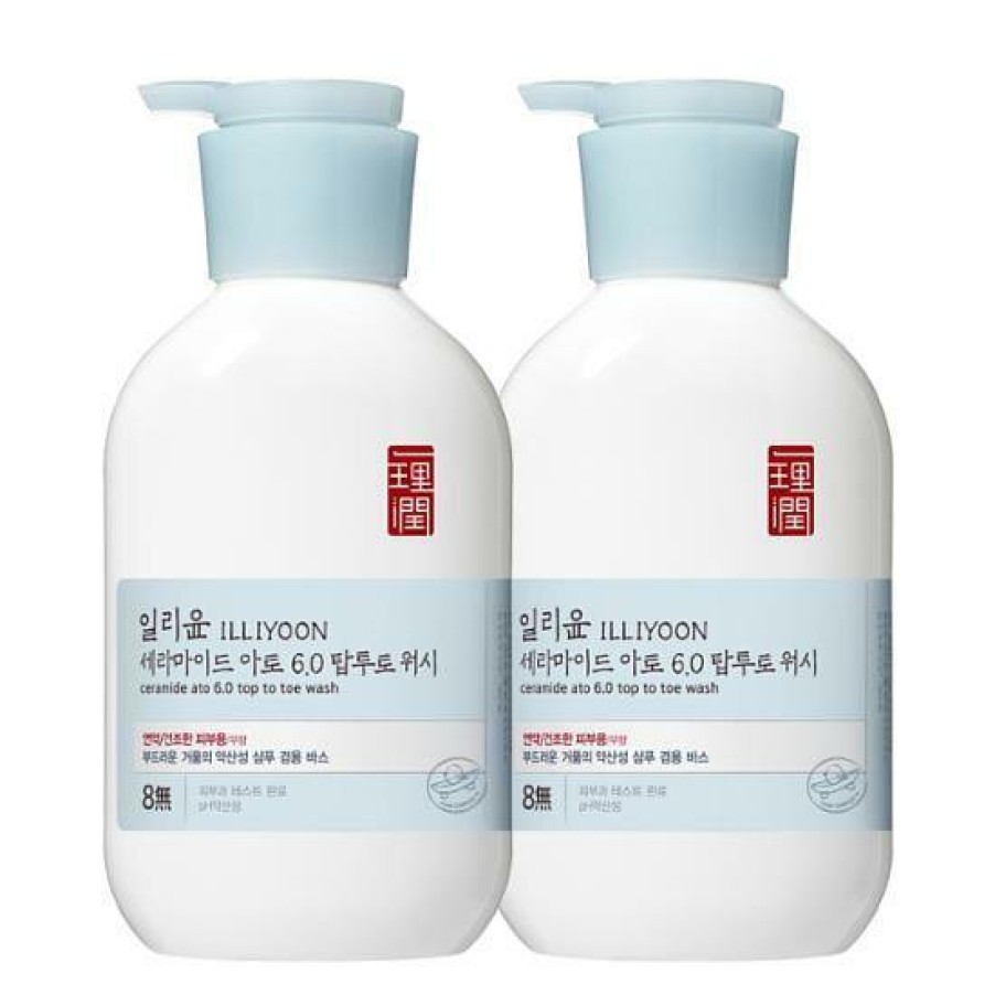 Skin Care ILLIYOON | Illiyoon Ceramide Ato 6.0 Top To Toe Wash 500Ml [Olive