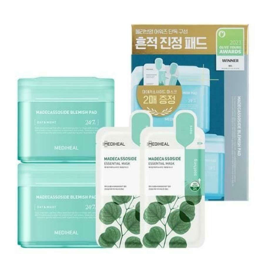 Skin Care Mediheal | Mediheal Madecassoside Blemish Pad [100Pcs] [Olive Youn