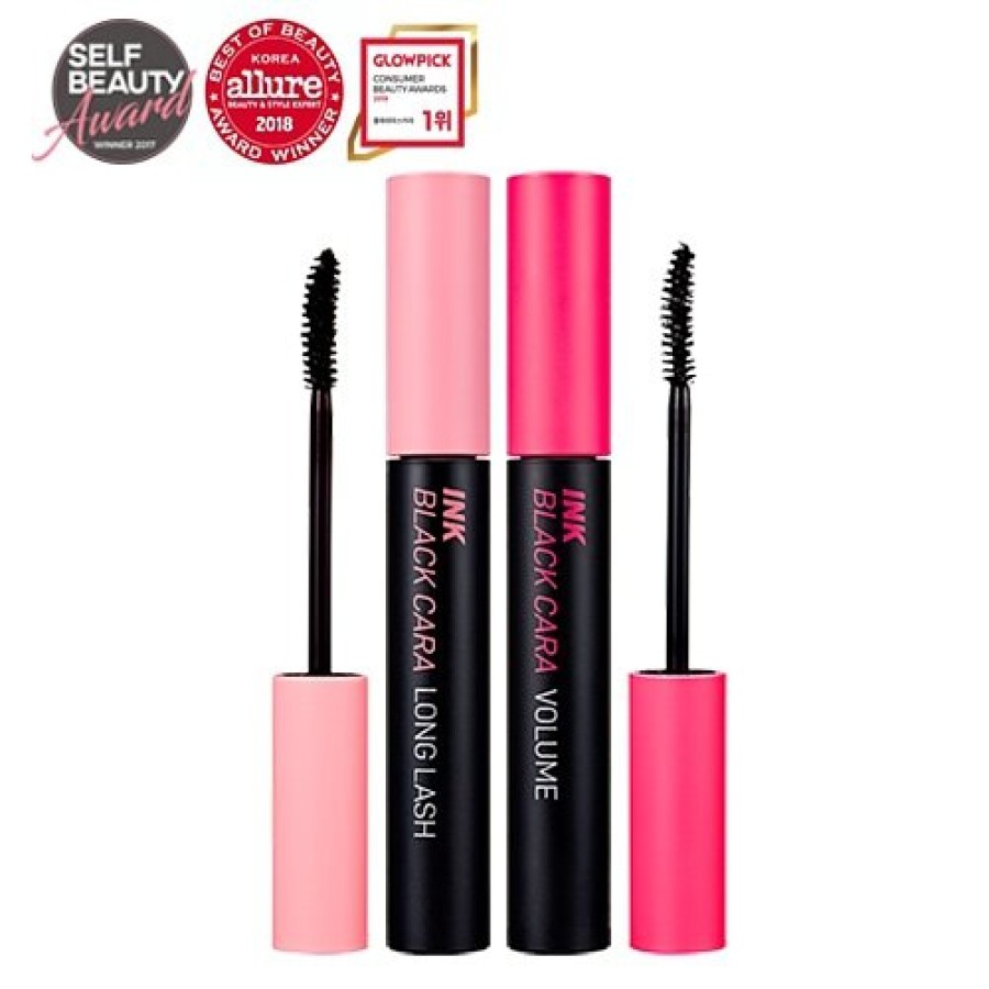 Cosmetics Peripera | Peripera Ink Black Cara 03 Clear-Set Curling