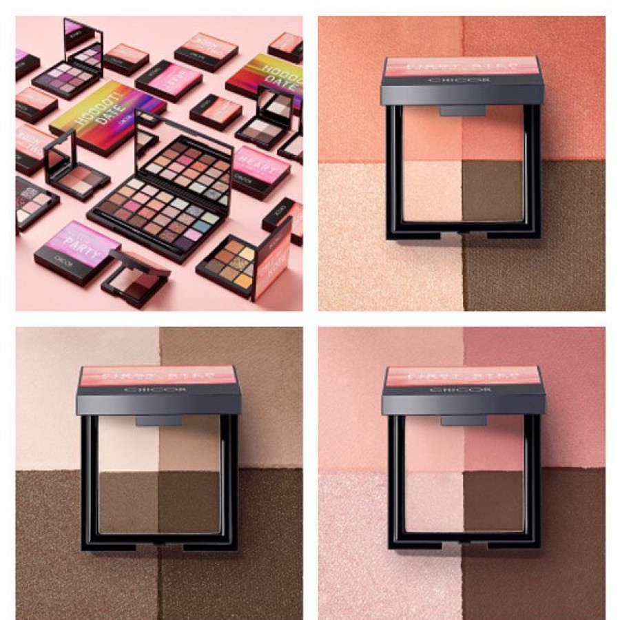 Cosmetics CHICOR | Chicor First Step Eye Shadow Palette