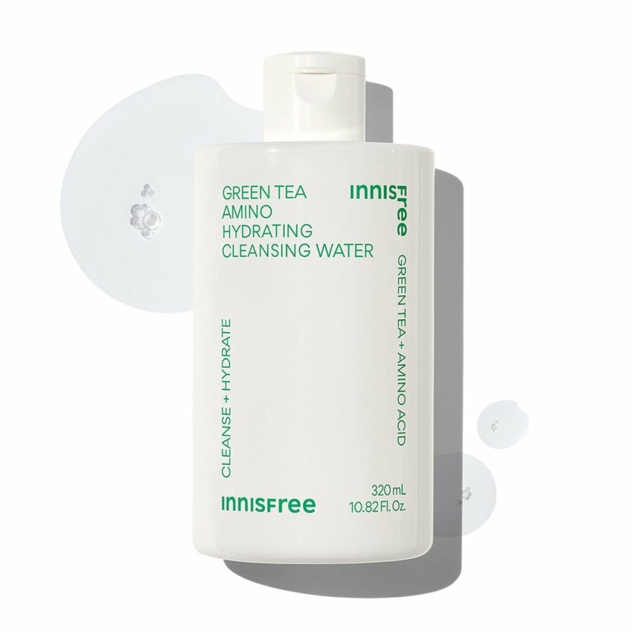 Skin Care Innisfree | Innisfree Green Tea Amino Hydrating Cleansing Water 320