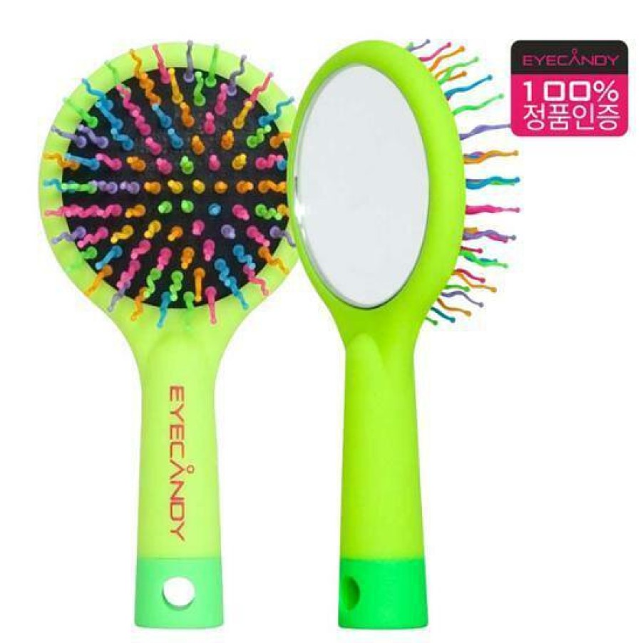 Hair Beauty Eye | Eye Candy Rainbow Volume S Brush Medium - Green