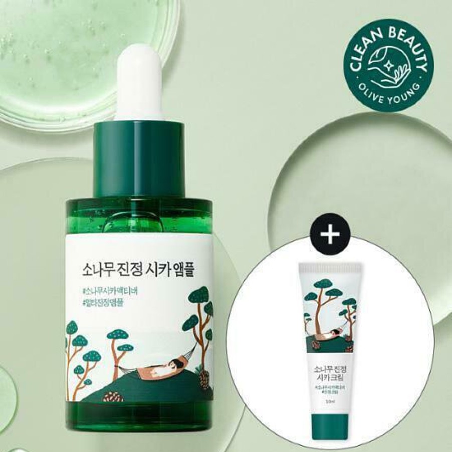 Skin Care Round | Round Lab Pine Tree Soothing Cica Ampoule 30Ml [Olive Y