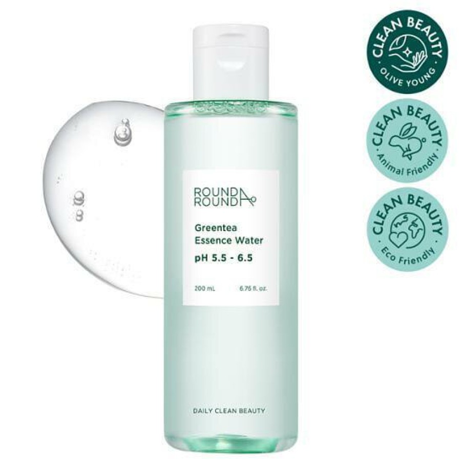 Skin Care Round | Round A Round Greentea Essence Toner 200Ml