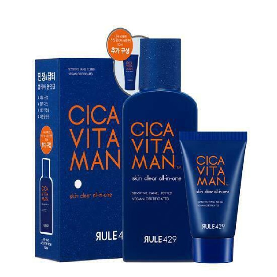 Mens Care Rule | Rule 429 Cica Vita Man Skin Clear All-In-One 150Ml [Oli