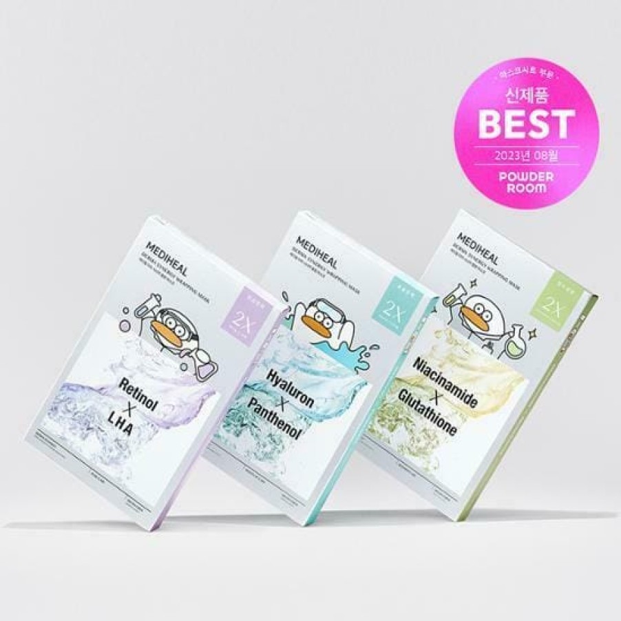 Skin Care Mediheal | Mediheal Derma Synergy Wrapping Mask [4Pcs] [Odung Edit