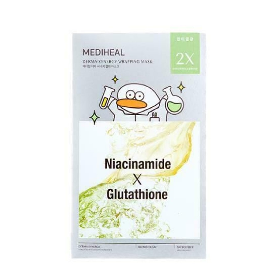 Skin Care Mediheal | Mediheal Derma Synergy Wrapping Mask [4Pcs] [Odung Edit