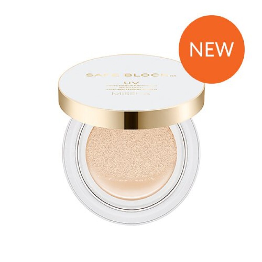 Skin Care Missha | Missha Safe Block Rx Uv Cover Tone Up Sun Cushion Spf50