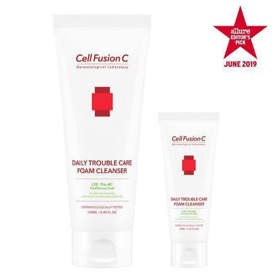 Skin Care Cell | Cell Fusion C Daily Trouble Care Foam Cleanser 130Ml+50