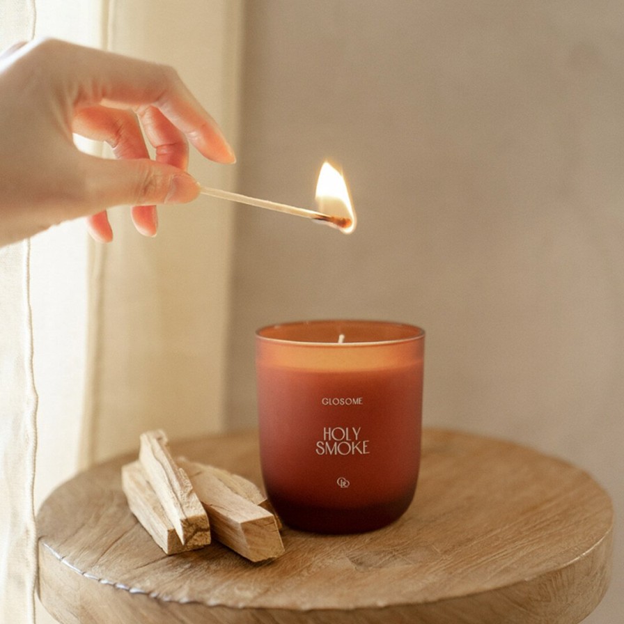 Cosmetics GLOSOME | Glosome Holy Smoke Palo Santo Candle 220G