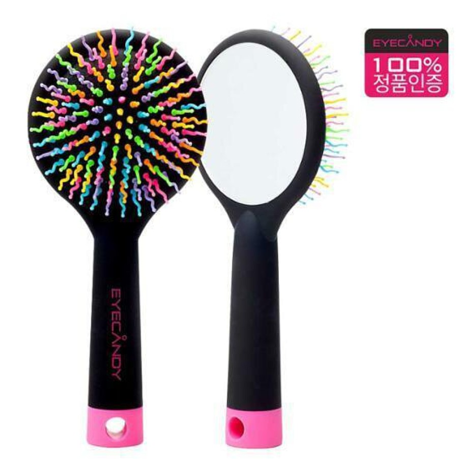 Hair Beauty Eye | Eye Candy Rainbow Volume S Brush Large - Black