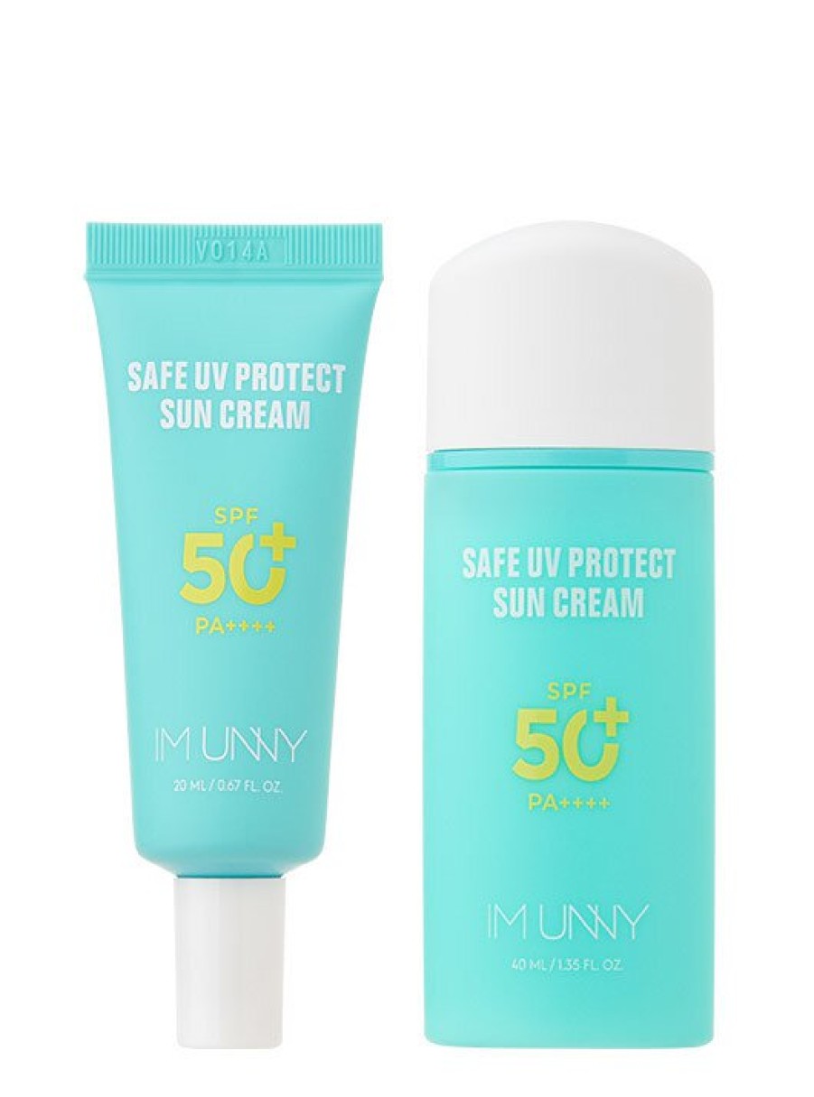 Skin Care IM'UNNY | Im'Unny Safe Uv Protect Sun Cream Spf50+ Pa++++ (40Ml+2