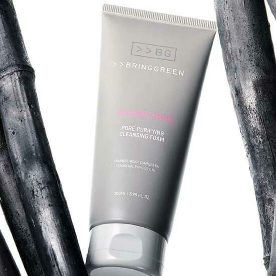 Skin Care Bring | Bring Green Bamboo Charcoal Pore Purifying Cleansing Fo