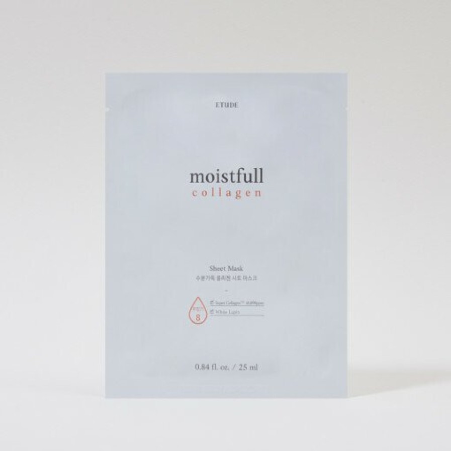 Skin Care Etude | Etude House Moistfull Collagen Sheet Mask 25Ml [10Pcs]