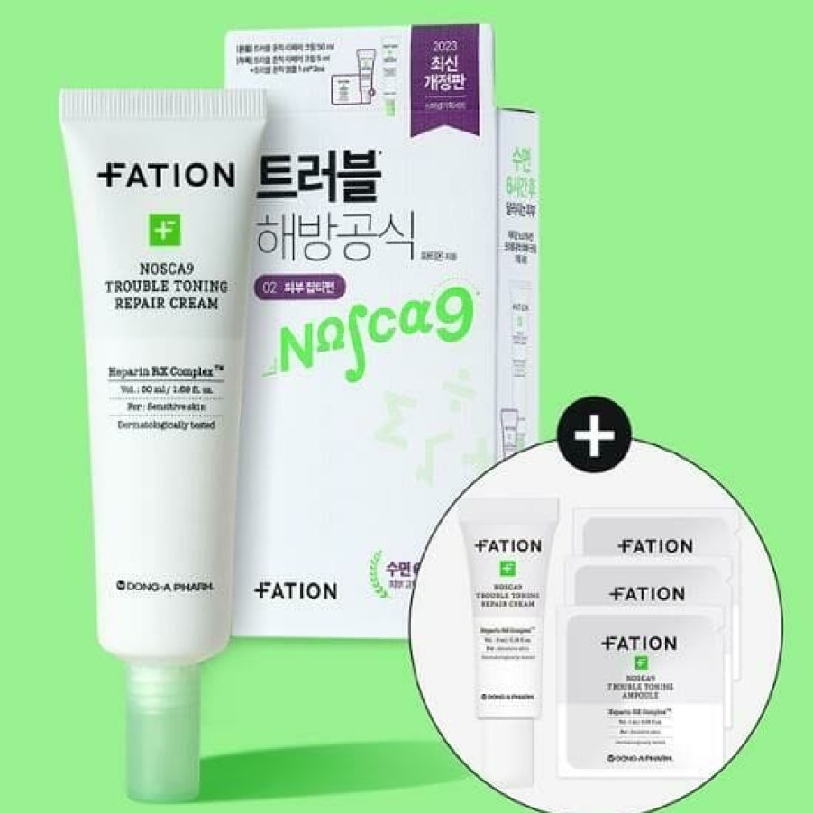 Skin Care FATION | Fation Nosca9 Trouble Toning Repair Cream 50Ml [Olive Y