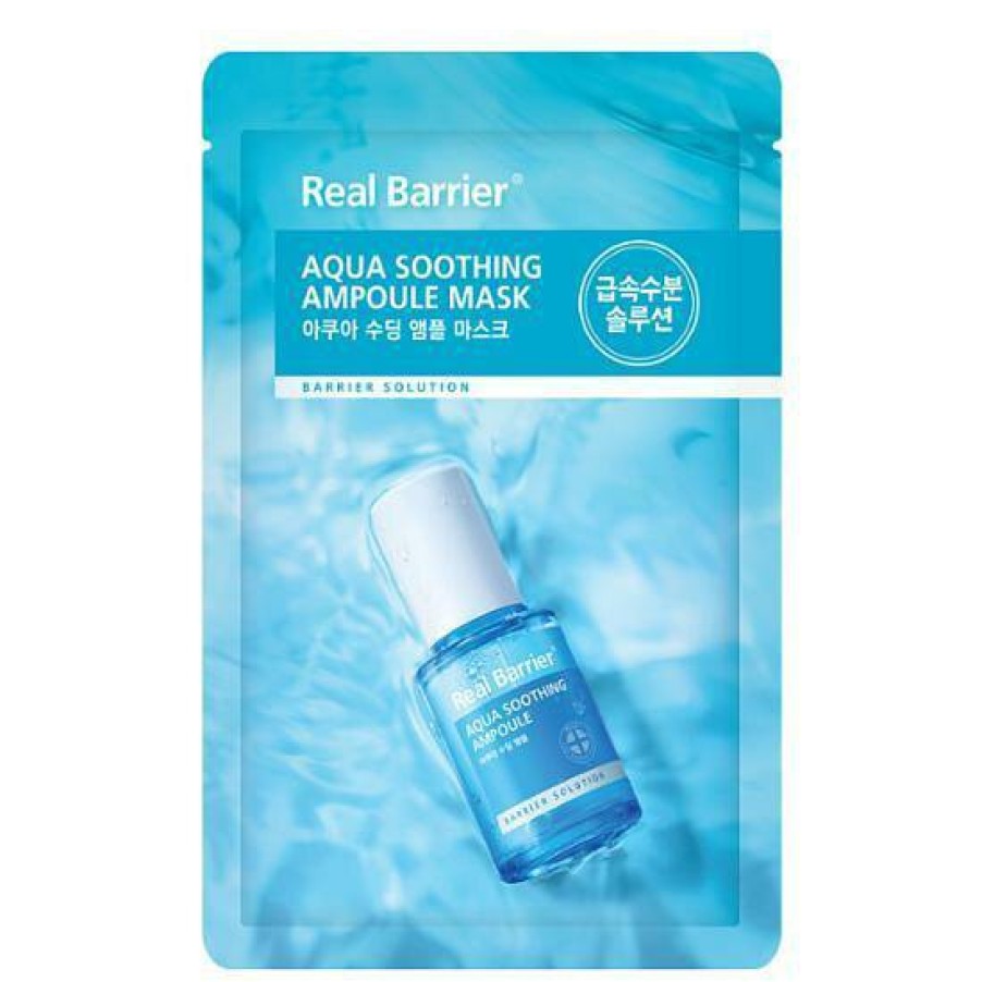 Skin Care Real | Real Barrier Aqua Soothing Ampoule Mask [10Pcs]