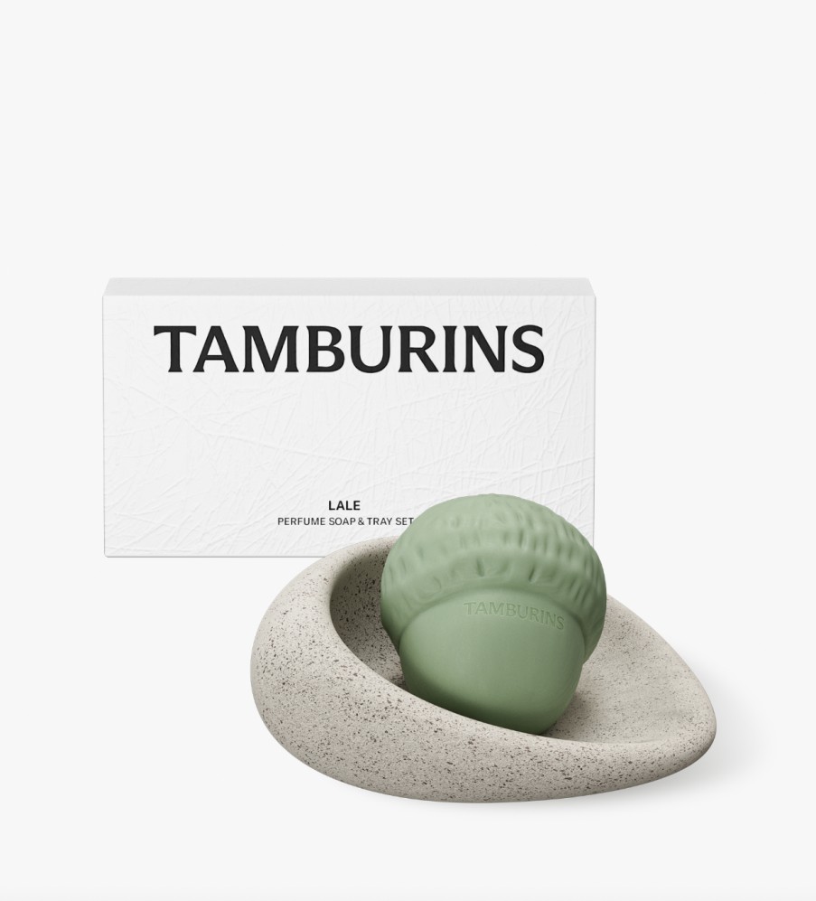 Skin Care Tamburins | Tamburins Perfume Soap & Tray Set 130G - Lale