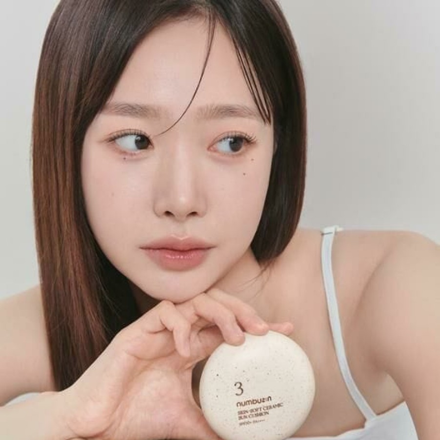 Cosmetics Numbuzin | Numbuzin No.3 Skin-Soft Ceramic Sun Cushion Spf50+ Pa++