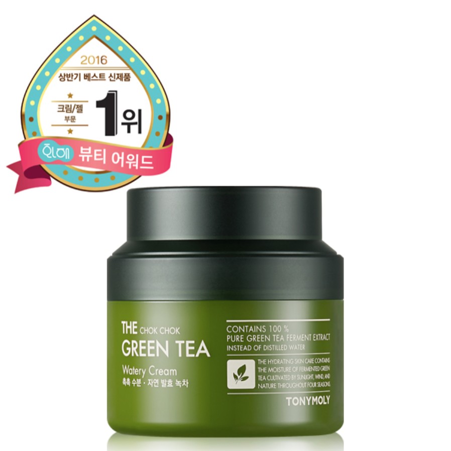 Skin Care TonyMoly | Tonymoly The Green Tea Chok Chok Watery Cream 100Ml