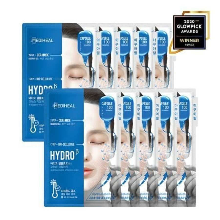 Skin Care Mediheal | Mediheal Capsule 100 Bio-Cellulose Moisture Hydro Mask