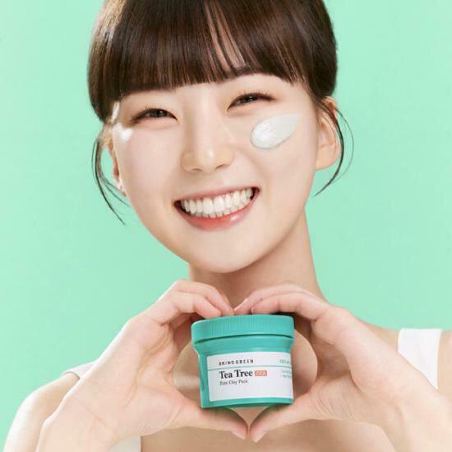 Skin Care Bring | Bring Green Tea Tree Cica Pore Clay Pack 120G [Olive Yo