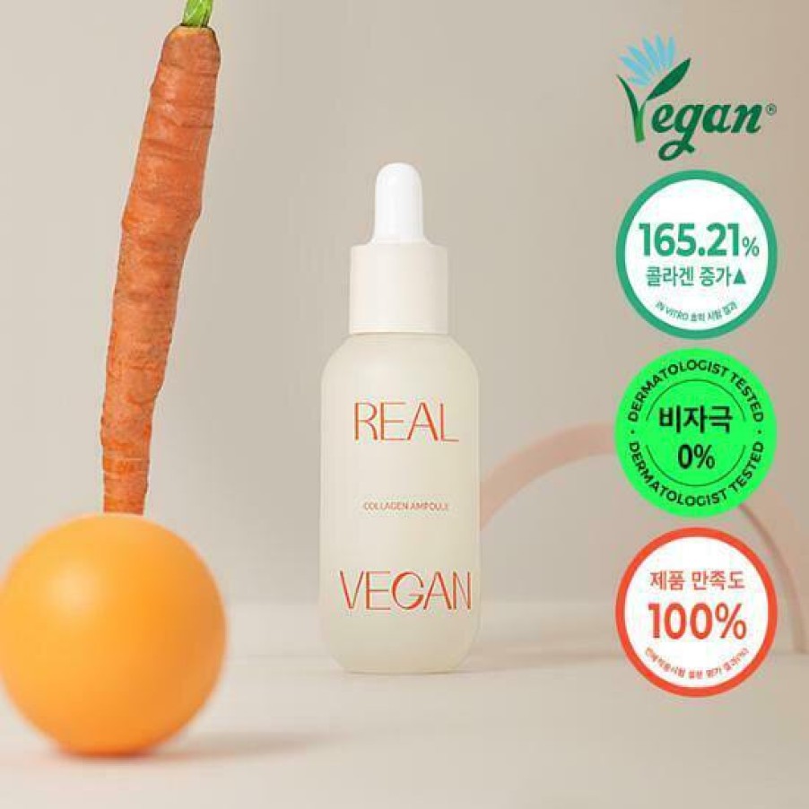 Skin Care KLAVUU | Klavuu Real Vegan Collagen Ampoule 30Ml