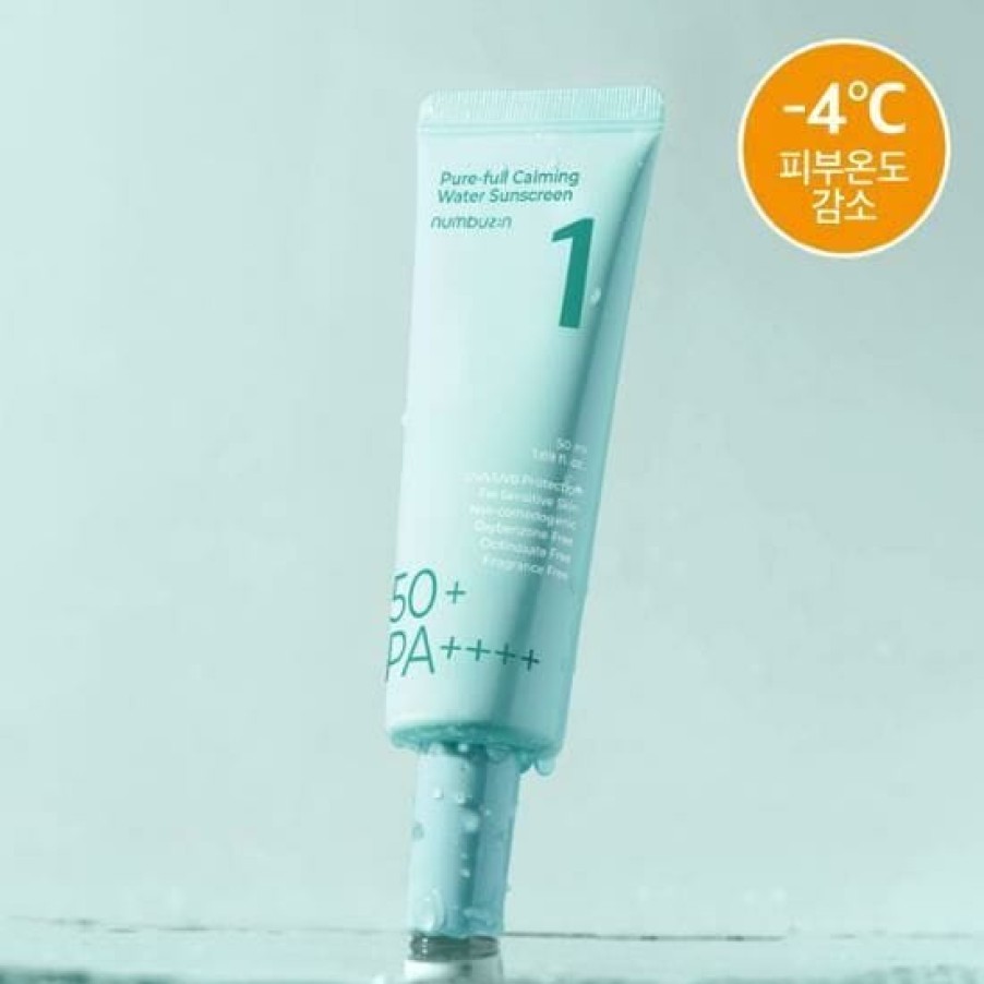 Skin Care Numbuzin | Numbuzin No.1 Pure-Full Calming Water Sunscreen Spf50+