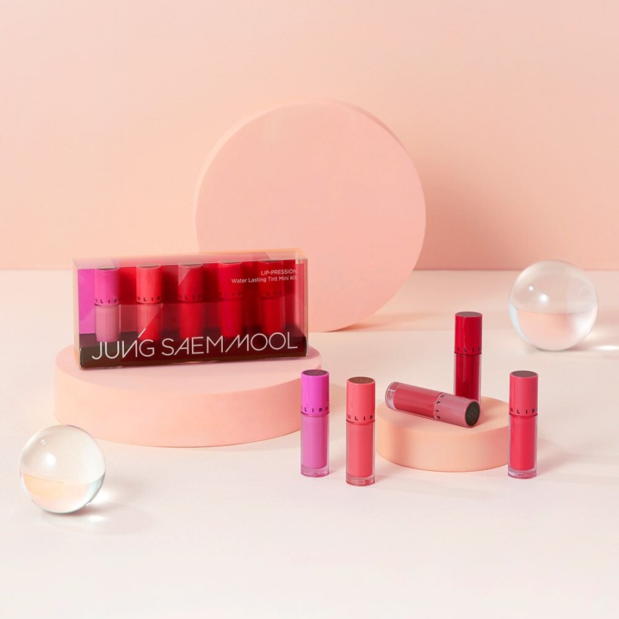 Cosmetics JUNGSAEMMOOL | Jungsaemmool Lip-Pression Water Lasting Tint Mini Kit