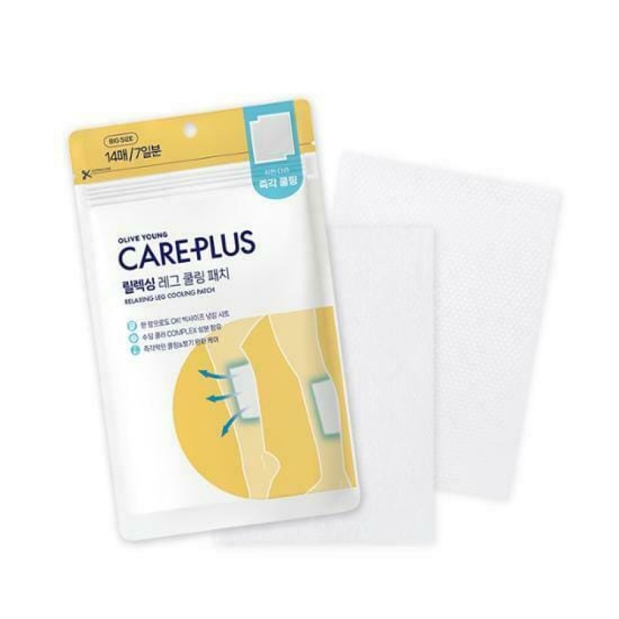 Skin Care Olive | Olive Young Care Plus Relaxing Leg Cooling Patch [14Pcs