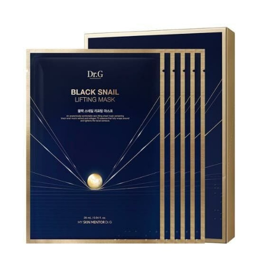 Skin Care Dr.G | Dr.G Black Snail Lifting Mask [5Pcs]