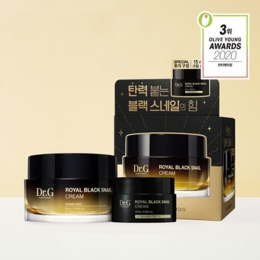 Skin Care Dr.G | Dr.G Royal Black Snail Cream 50Ml [Olive Young Planning