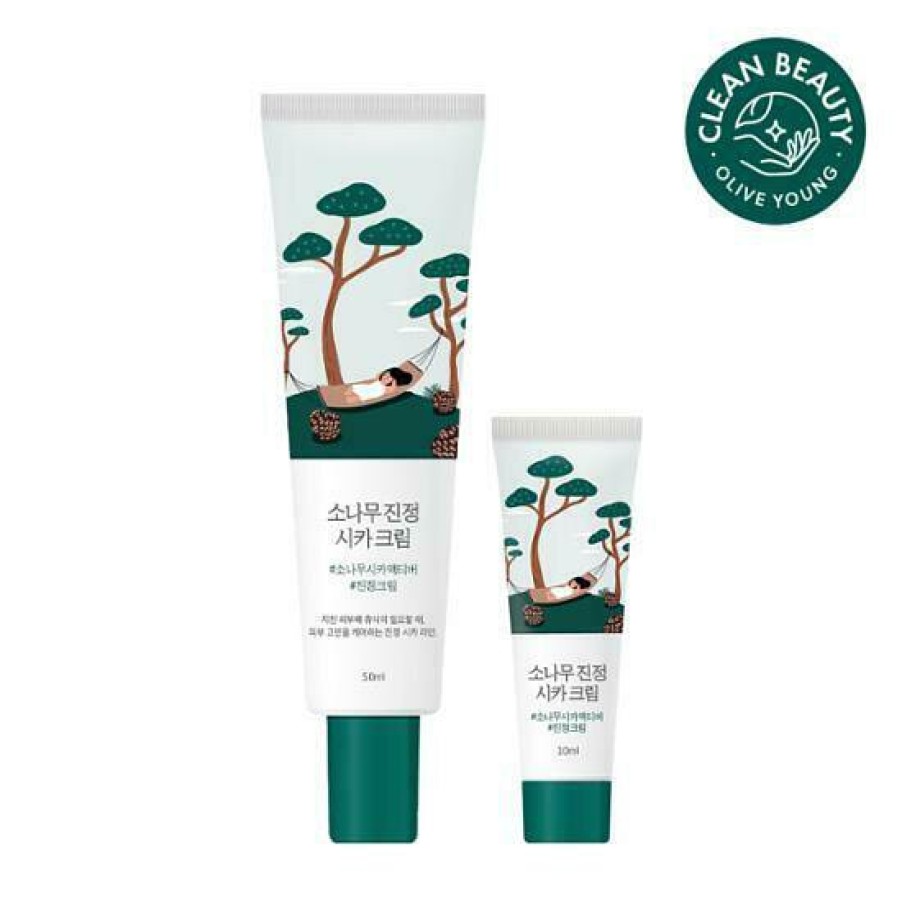 Skin Care Round | Round Lab Pine Tree Soothing Cica Cream 50Ml [Olive You