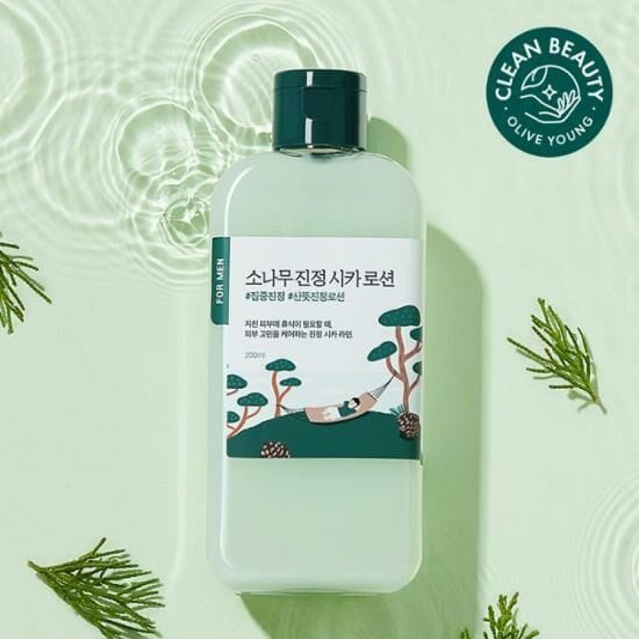 Mens Care Round | Round Lab For Men Pine Tree Soothing Cica Lotion 200Ml