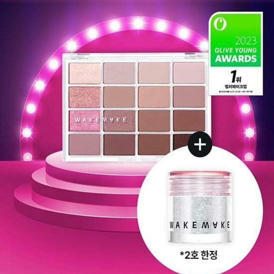 Cosmetics WAKEMAKE | Wakemake Soft Blurring Eye Palette Ad - 02 Lively Blurr