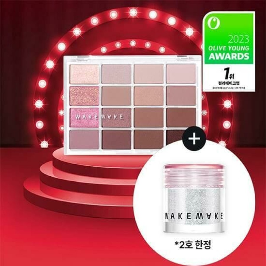 Cosmetics WAKEMAKE | Wakemake Soft Blurring Eye Palette Ad - 02 Lively Blurr