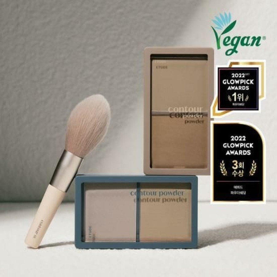 Cosmetics Etude | Etude Contour Powder [Olive Young With Brush Planning S 03 Illuminator