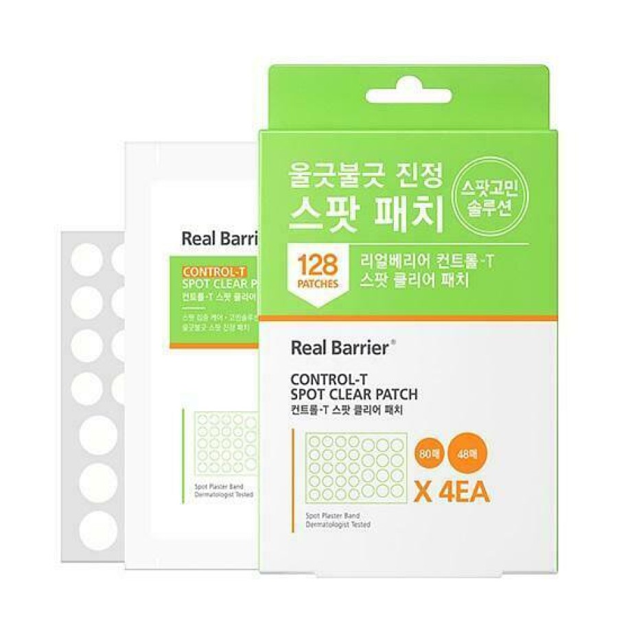 Skin Care Real | Real Barrier Control-T Spot Clear Patch [128 Patches]