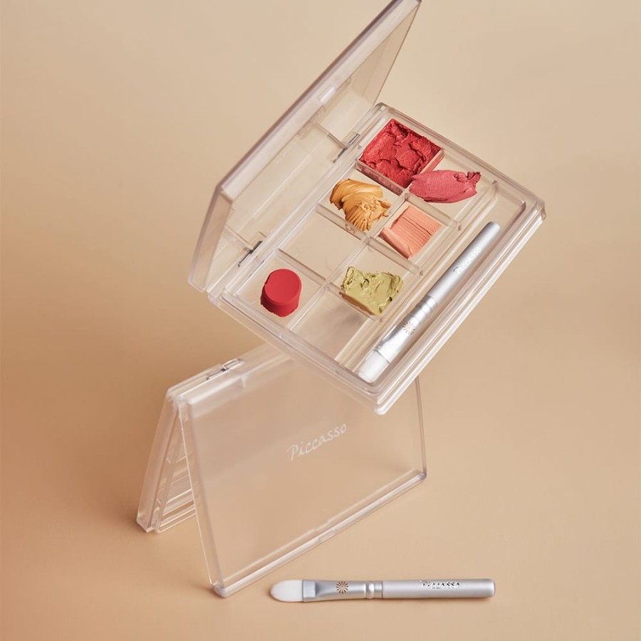 Cosmetics PICCASSO | Piccasso Lip & Concealer Palette (With Mini Brush)