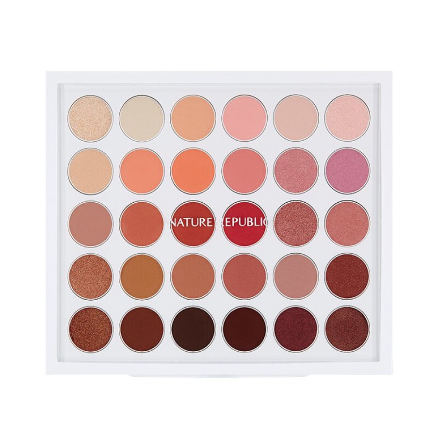 Cosmetics Nature | Nature Republic Pro Touch Color Master Shadow Palette